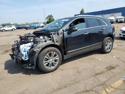 Salvage cars for sale from Copart Woodhaven, MI: 2021 Cadillac XT5 Premium Luxury