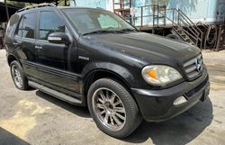 Salvage cars for sale from Copart Sun Valley, CA: 2005 Mercedes-Benz ML 350