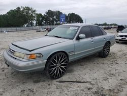 Ford Crown Victoria lx salvage cars for sale: 1995 Ford Crown Victoria LX