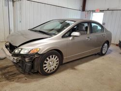 Honda Civic salvage cars for sale: 2006 Honda Civic LX