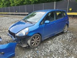 Honda FIT salvage cars for sale: 2008 Honda FIT Sport