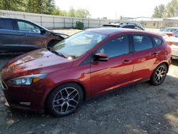 Ford Focus SEL Vehiculos salvage en venta: 2017 Ford Focus SEL