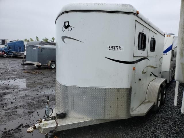 2001 Logan Horse Trailer