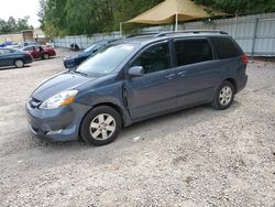 Toyota salvage cars for sale: 2010 Toyota Sienna XLE