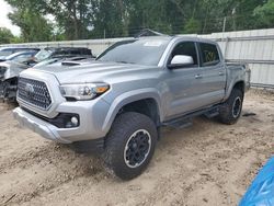 Salvage cars for sale from Copart Midway, FL: 2019 Toyota Tacoma Double Cab