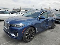 Salvage cars for sale from Copart Sun Valley, CA: 2021 BMW X7 XDRIVE40I