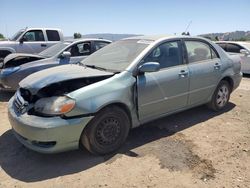 Salvage cars for sale from Copart San Martin, CA: 2006 Toyota Corolla CE