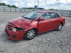 Toyota Corolla Vehiculos salvage en venta: 2011 Toyota Corolla Base