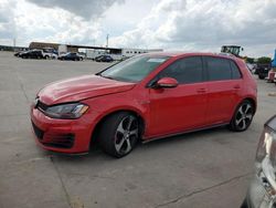 2015 Volkswagen GTI en venta en Grand Prairie, TX