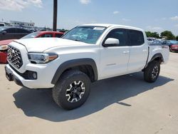 Salvage cars for sale from Copart Grand Prairie, TX: 2020 Toyota Tacoma Double Cab