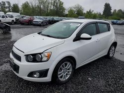 Chevrolet Sonic lt salvage cars for sale: 2013 Chevrolet Sonic LT