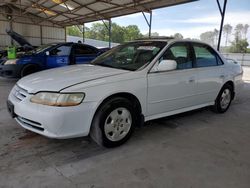 Salvage cars for sale from Copart Cartersville, GA: 2002 Honda Accord EX
