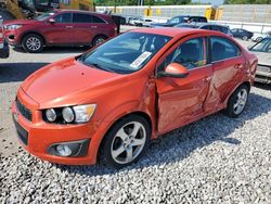 Chevrolet Vehiculos salvage en venta: 2012 Chevrolet Sonic LTZ