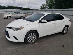 Vehiculos salvage en venta de Copart Dunn, NC: 2014 Toyota Corolla L