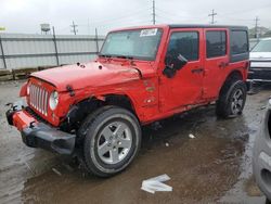 2016 Jeep Wrangler Unlimited Sahara en venta en Chicago Heights, IL