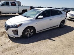 Vehiculos salvage en venta de Copart Amarillo, TX: 2018 Hyundai Ioniq SEL