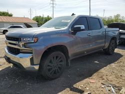 Chevrolet Silverado k1500 lt salvage cars for sale: 2019 Chevrolet Silverado K1500 LT