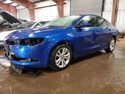 Vehiculos salvage en venta de Copart Lansing, MI: 2015 Chrysler 200 Limited