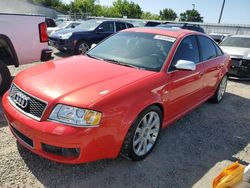 Audi s6/rs6 salvage cars for sale: 2003 Audi RS6