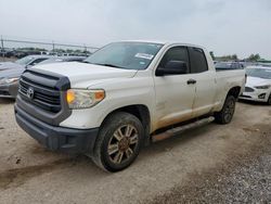 Vehiculos salvage en venta de Copart Houston, TX: 2014 Toyota Tundra Double Cab SR/SR5