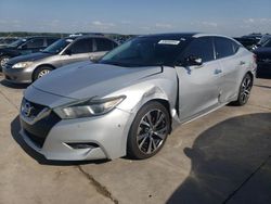 2016 Nissan Maxima 3.5S en venta en Grand Prairie, TX