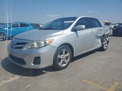 2012 Toyota Corolla Base en venta en Grand Prairie, TX