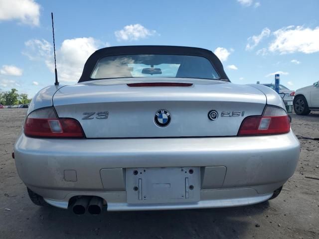 2001 BMW Z3 2.5