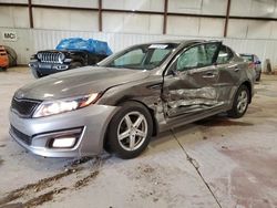 KIA Optima salvage cars for sale: 2015 KIA Optima LX