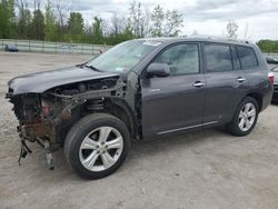 Toyota salvage cars for sale: 2010 Toyota Highlander Limited