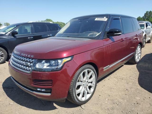 2016 Land Rover Range Rover Supercharged