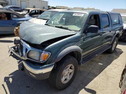 Toyota Tacoma salvage cars for sale: 2002 Toyota Tacoma Double Cab Prerunner