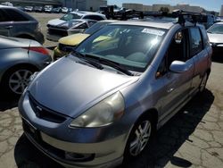 Honda salvage cars for sale: 2007 Honda FIT S