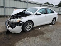 Salvage cars for sale from Copart Shreveport, LA: 2015 Toyota Camry LE