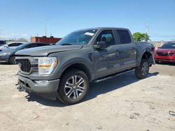 Salvage cars for sale from Copart Homestead, FL: 2021 Ford F150 Supercrew