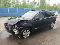 Salvage cars for sale from Copart Moncton, NB: 2010 Subaru Outback 3.6R Limited