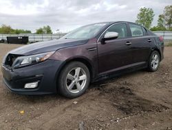 Salvage cars for sale from Copart Columbia Station, OH: 2014 KIA Optima LX