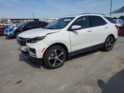 Salvage cars for sale from Copart Grand Prairie, TX: 2022 Chevrolet Equinox Premier