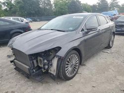 Ford Fusion Titanium Vehiculos salvage en venta: 2015 Ford Fusion Titanium