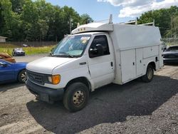 Ford salvage cars for sale: 2004 Ford Econoline E350 Super Duty Cutaway Van