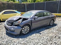 Honda Accord exl salvage cars for sale: 2015 Honda Accord EXL