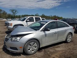 Chevrolet salvage cars for sale: 2012 Chevrolet Cruze LS