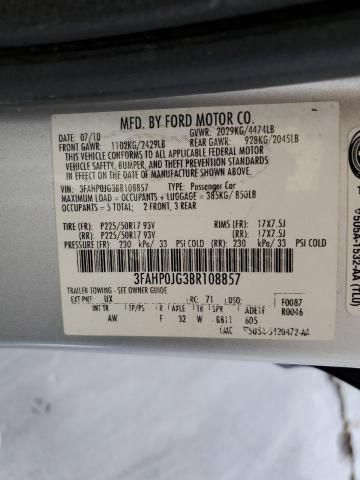 2011 Ford Fusion SEL