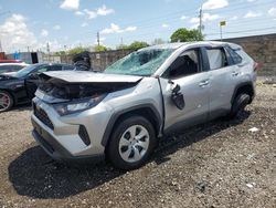Salvage cars for sale from Copart Homestead, FL: 2022 Toyota Rav4 LE