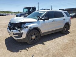 Vehiculos salvage en venta de Copart Colorado Springs, CO: 2017 Ford Explorer Police Interceptor