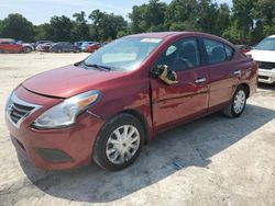 Salvage cars for sale from Copart Ocala, FL: 2017 Nissan Versa S