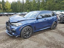 BMW salvage cars for sale: 2021 BMW X5 XDRIVE40I