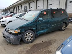 Honda salvage cars for sale: 2002 Honda Odyssey EX