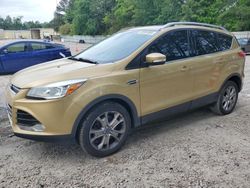 Salvage cars for sale from Copart Knightdale, NC: 2015 Ford Escape Titanium