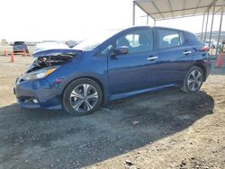 Nissan Leaf SV salvage cars for sale: 2021 Nissan Leaf SV