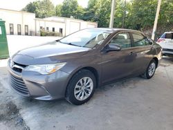 Salvage cars for sale from Copart Hueytown, AL: 2017 Toyota Camry LE